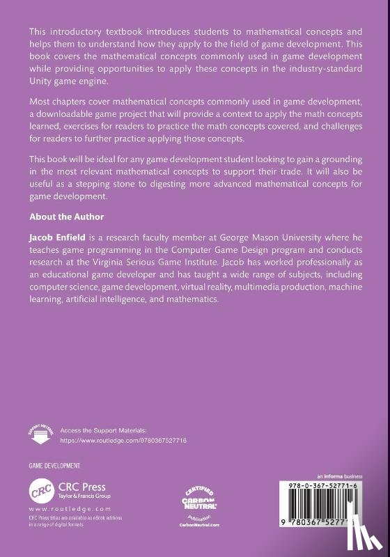Enfield, Jacob (George Mason University - Mathematics of Game Development