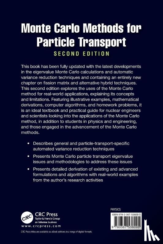 Haghighat, Alireza - Monte Carlo Methods for Particle Transport