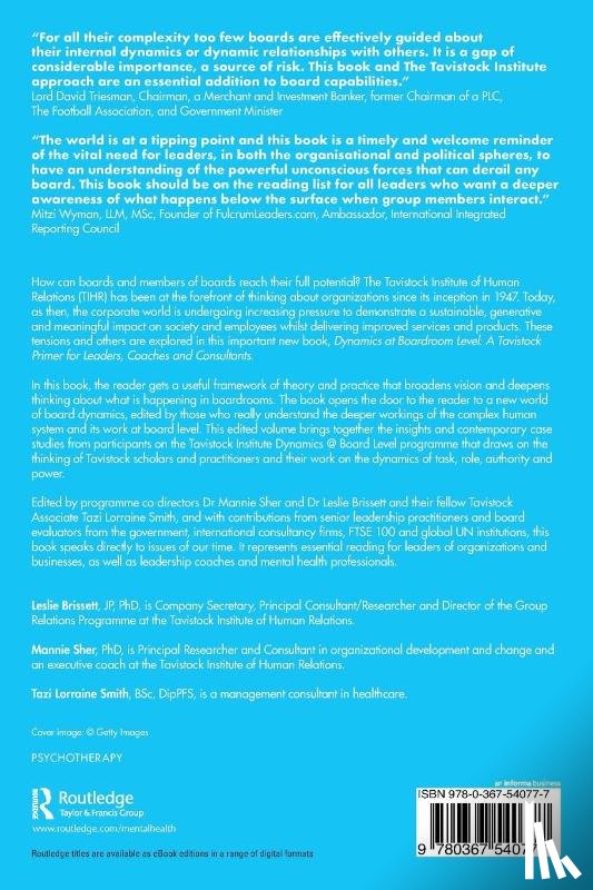  - Dynamics at Boardroom Level