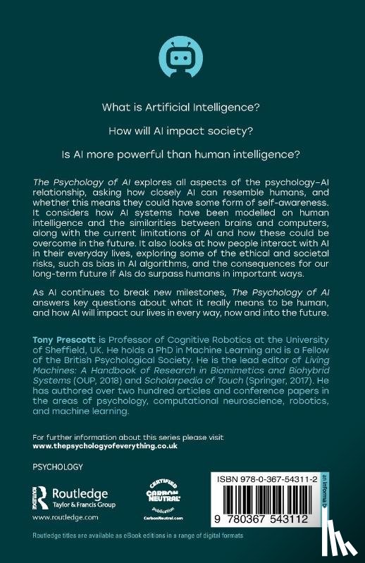 Prescott, Tony - The Psychology of Artificial Intelligence