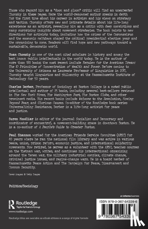 Chomsky, Noam, Derber, Charles, Moodliar, Suren, Shannon, Paul - Chomsky for Activists