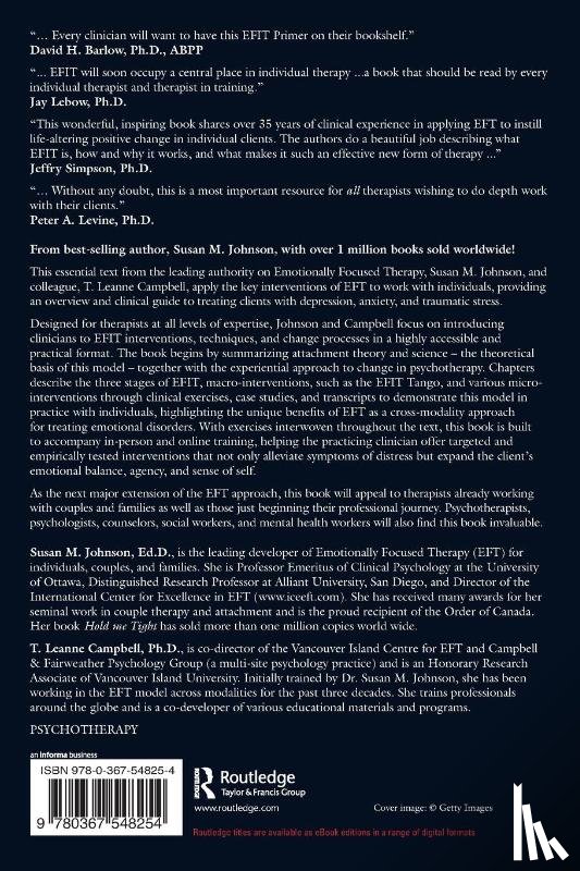 Johnson, Susan M., Campbell, T. Leanne - A Primer for Emotionally Focused Individual Therapy (EFIT)