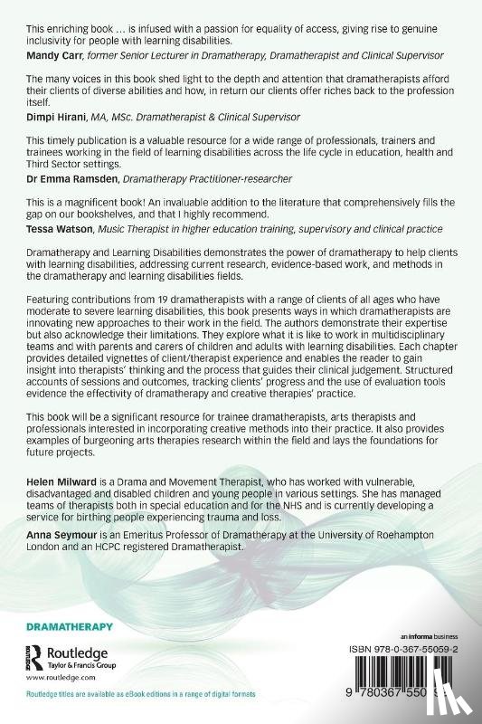  - Dramatherapy and Learning Disabilities