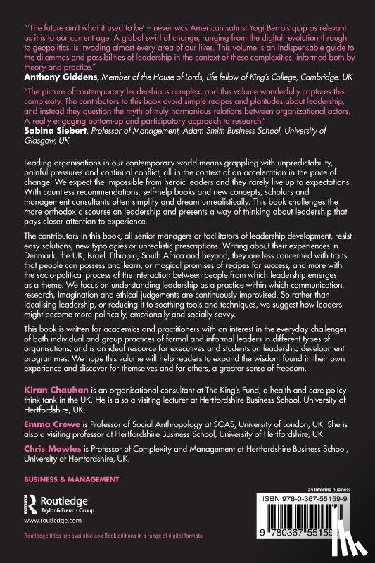  - Complexity and Leadership