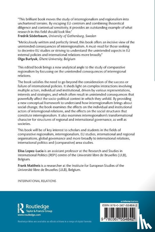 - The Unintended Consequences of Interregionalism