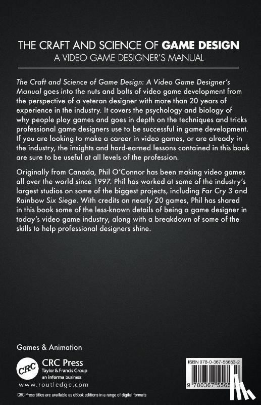 O'Connor, Philippe - The Craft and Science of Game Design