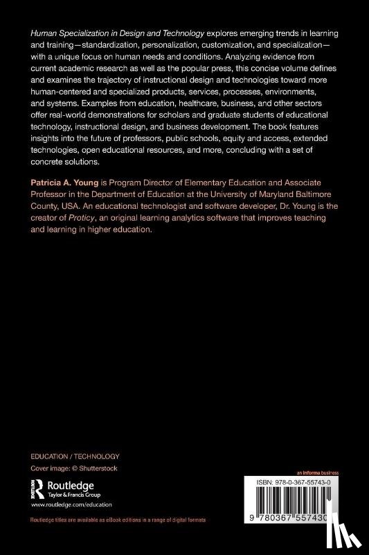 Young, Patricia A. - Human Specialization in Design and Technology