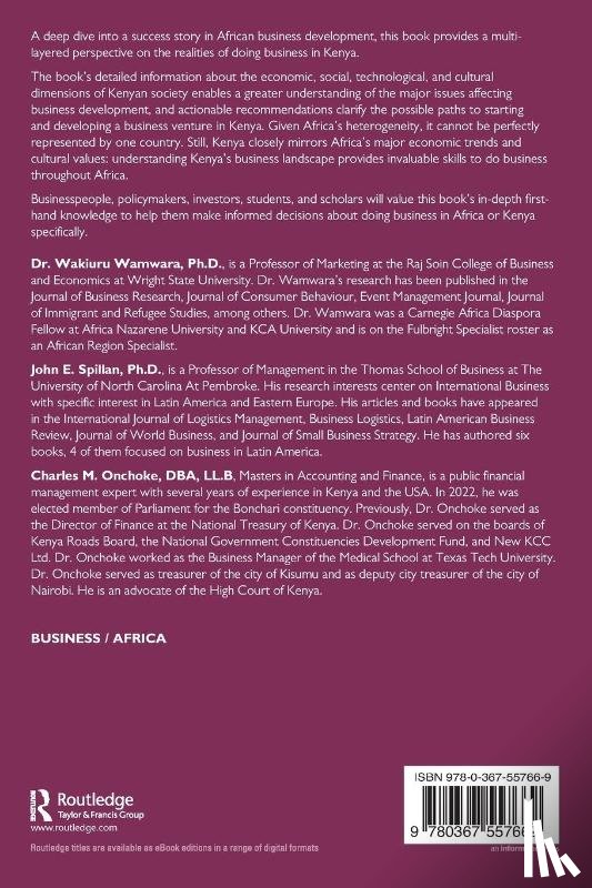 Wamwara, Wakiuru, Spillan, John E, Onchoke, Charles M - Doing Business in Kenya