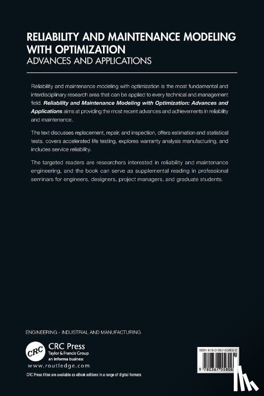  - Reliability and Maintenance Modeling with Optimization