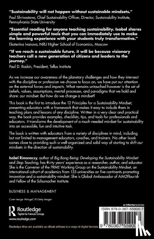 Rimanoczy, Isabel - The Sustainability Mindset Principles