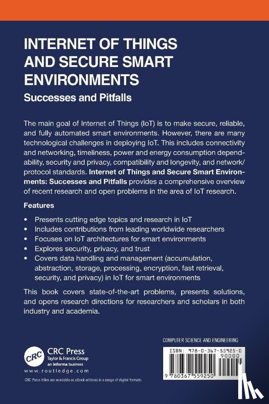  - Internet of Things and Secure Smart Environments