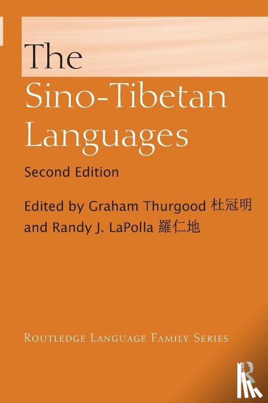  - The Sino-Tibetan Languages