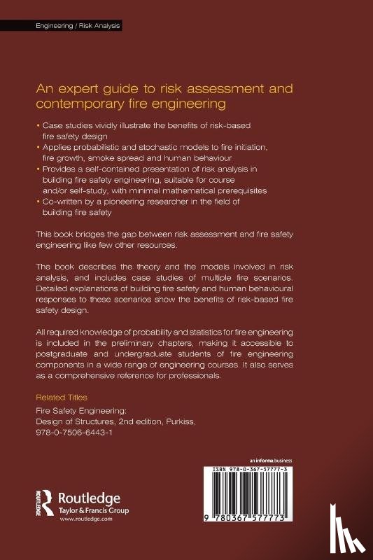 Hasofer, A., Beck, V.R., Bennetts, I.D. - Risk Analysis in Building Fire Safety Engineering