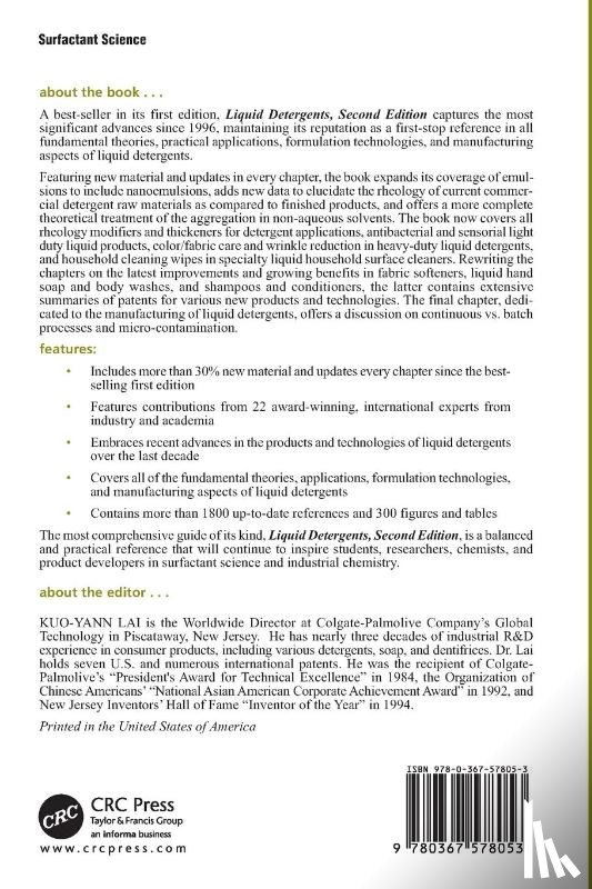  - Liquid Detergents