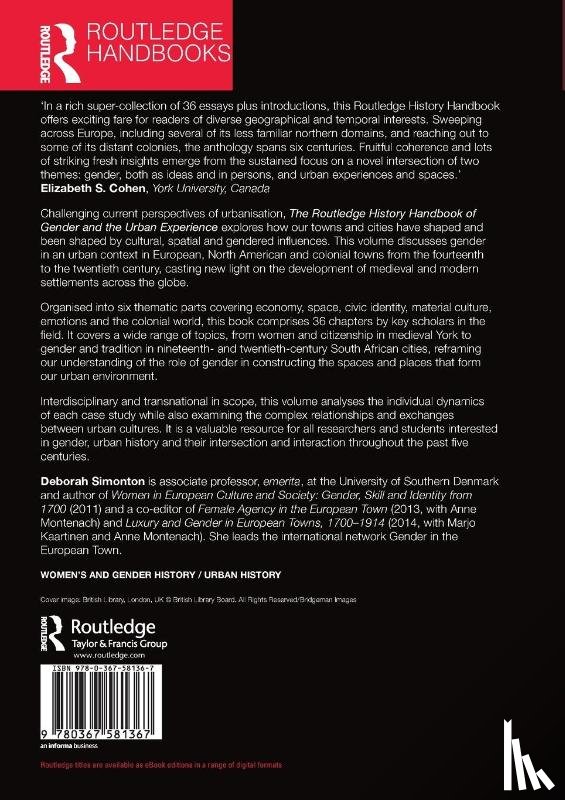  - The Routledge History Handbook of Gender and the Urban Experience