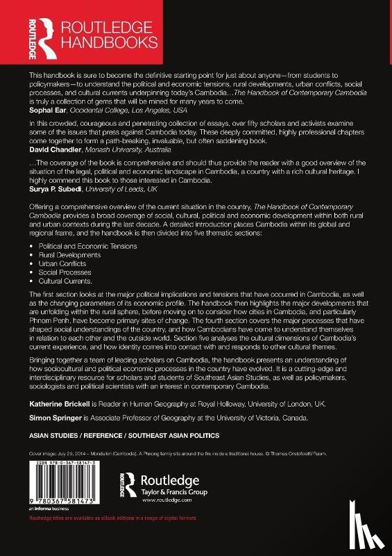  - The Handbook of Contemporary Cambodia