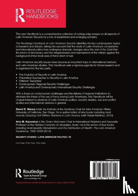 - Routledge Handbook of Latin American Security