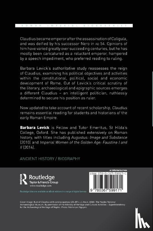 Levick, Barbara - Claudius