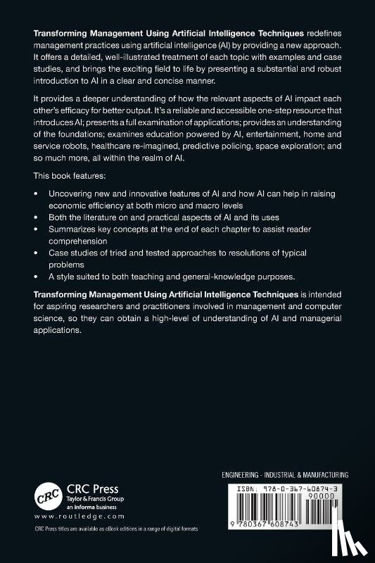  - Transforming Management Using Artificial Intelligence Techniques