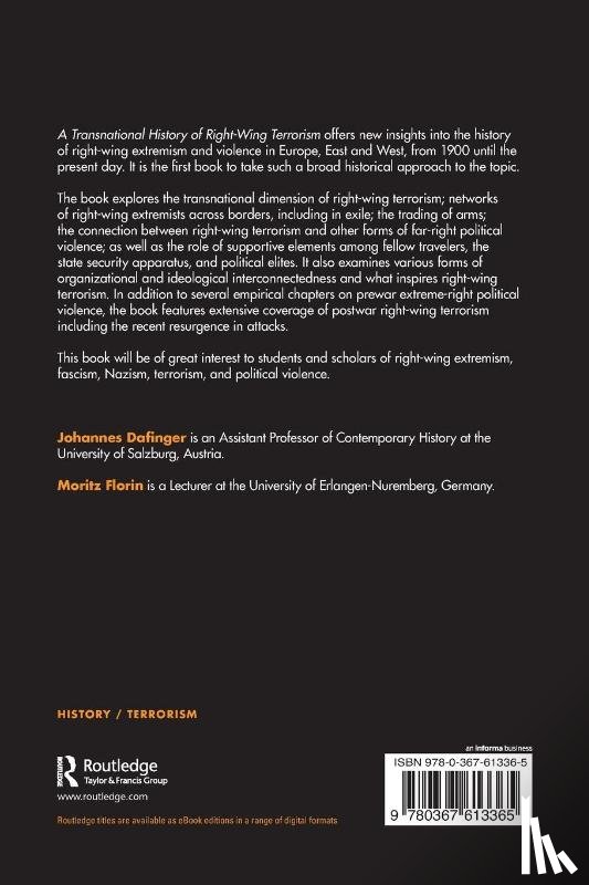  - A Transnational History of Right-Wing Terrorism