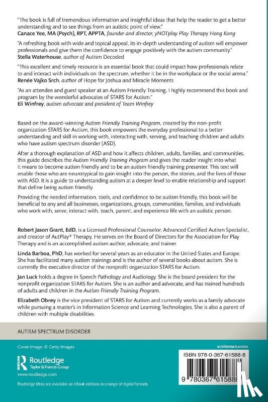 Grant, Robert Jason, Barboa, Linda, Luck, Jan, Obrey, Elizabeth - The Complete Guide to Becoming an Autism Friendly Professional