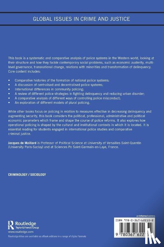 Maillard, Jacques de - Comparative Policing