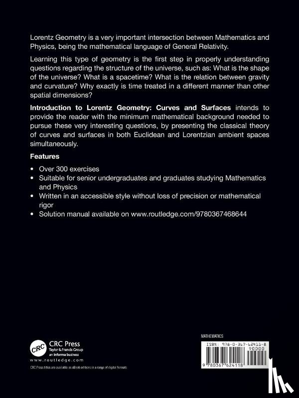 Couto, Ivo Terek, Lymberopoulos, Alexandre - Introduction to Lorentz Geometry