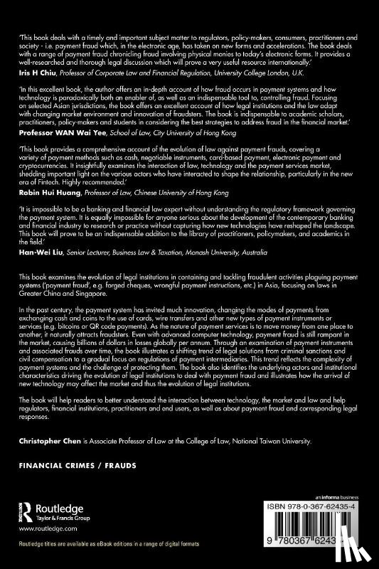 Chen, Christopher (School of Law - The Evolution of Law against Payment Frauds