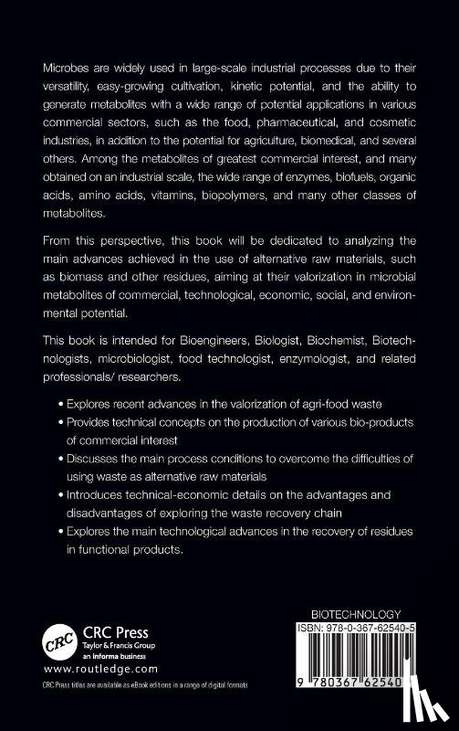  - Microbial Bioprocessing of Agri-food Wastes