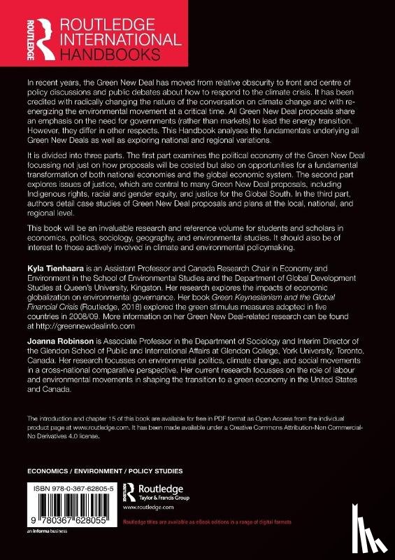 - Routledge Handbook on the Green New Deal