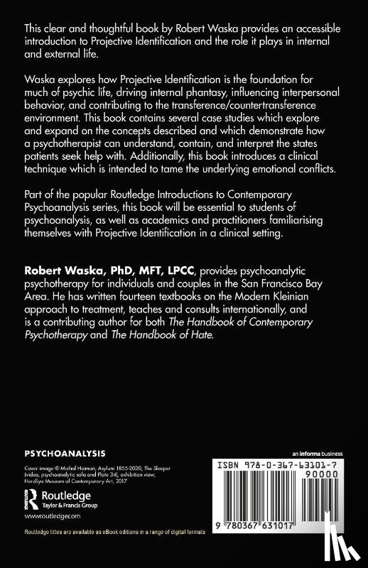 Waska, Robert (Private Practice - Projective Identification