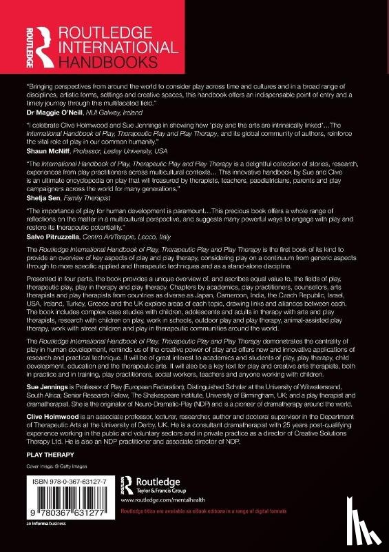  - Routledge International Handbook of Play, Therapeutic Play and Play Therapy