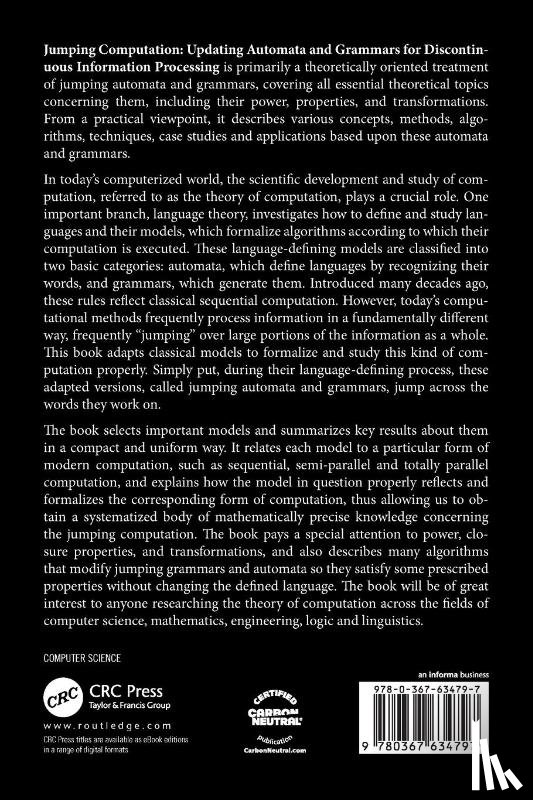 Meduna, Alexander (Brno University of Technology, Krivka, Zbynek (Brno University of Technology - Jumping Computation