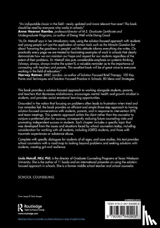 Metcalf, Linda - Counseling Toward Solutions