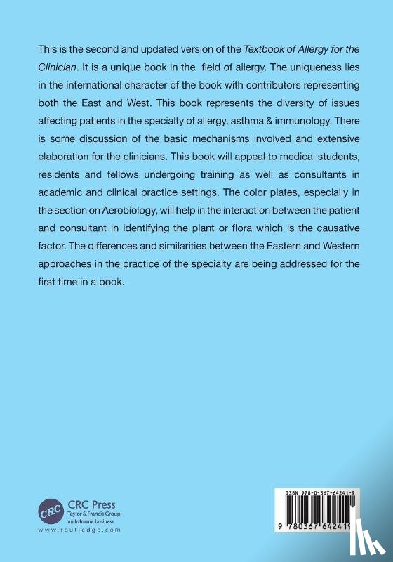  - Textbook of Allergy for the Clinician