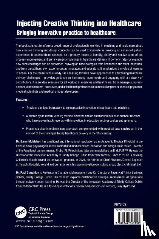 McMahon, Barry P., Coughlan, Paul - Injecting Creative Thinking into Healthcare