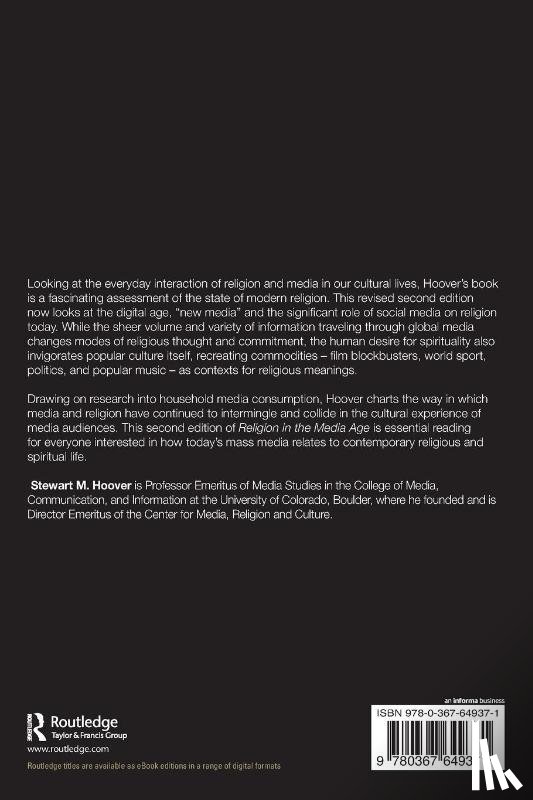 Hoover, Stewart M. (University of Colorado - Religion in the Media Age