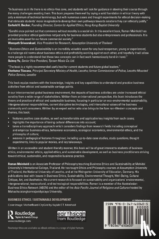 Meinhold, Roman - Business Ethics and Sustainability
