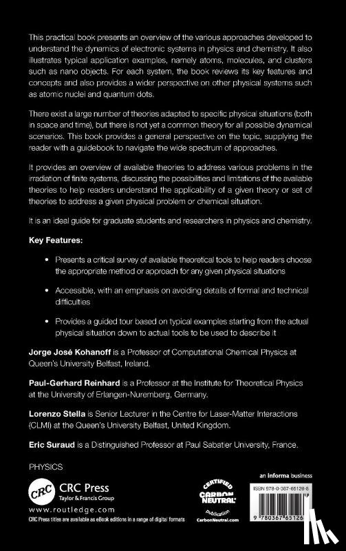 Kohanoff, Jorge, Reinhard, Paul-Gerhard, Stella, Lorenzo, Suraud, Eric - Guidebook to Real Time Electron Dynamics