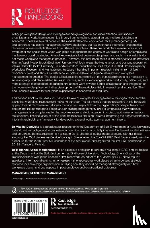 - A Handbook of Management Theories and Models for Office Environments and Services