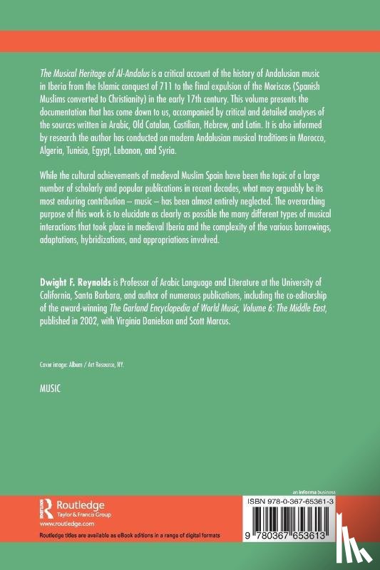 Reynolds, Dwight - The Musical Heritage of Al-Andalus