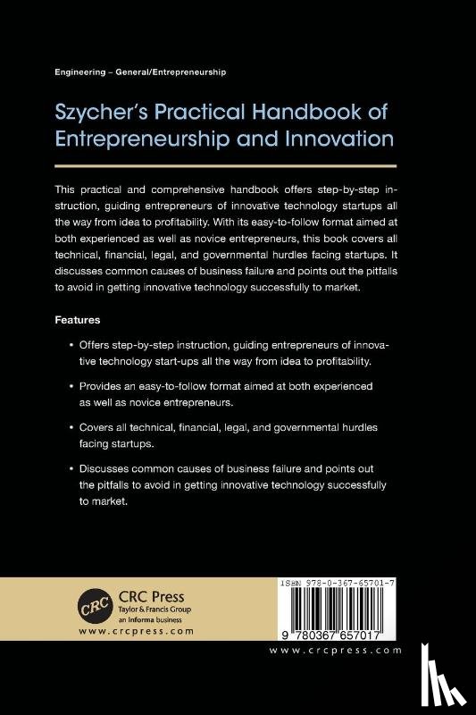 Szycher, Michael - Szycher’s Practical Handbook of Entrepreneurship and Innovation