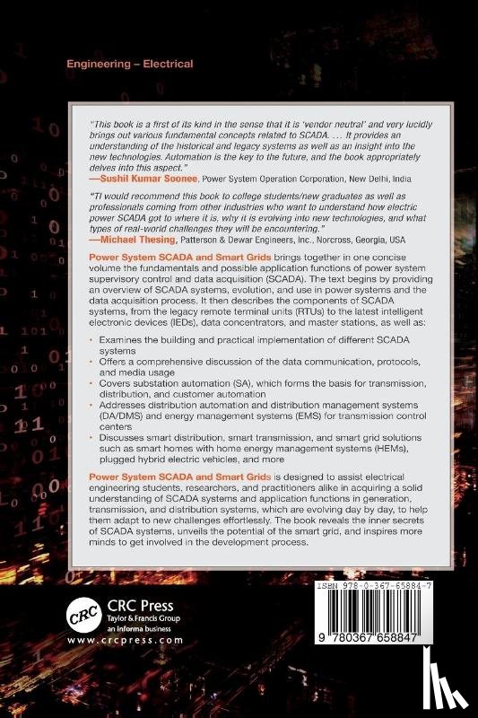 Thomas, Mini S., McDonald, John Douglas - Power System SCADA and Smart Grids