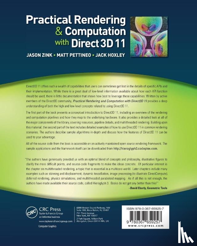Zink, Jason, Pettineo, Matt, Hoxley, Jack - Practical Rendering and Computation with Direct3D 11