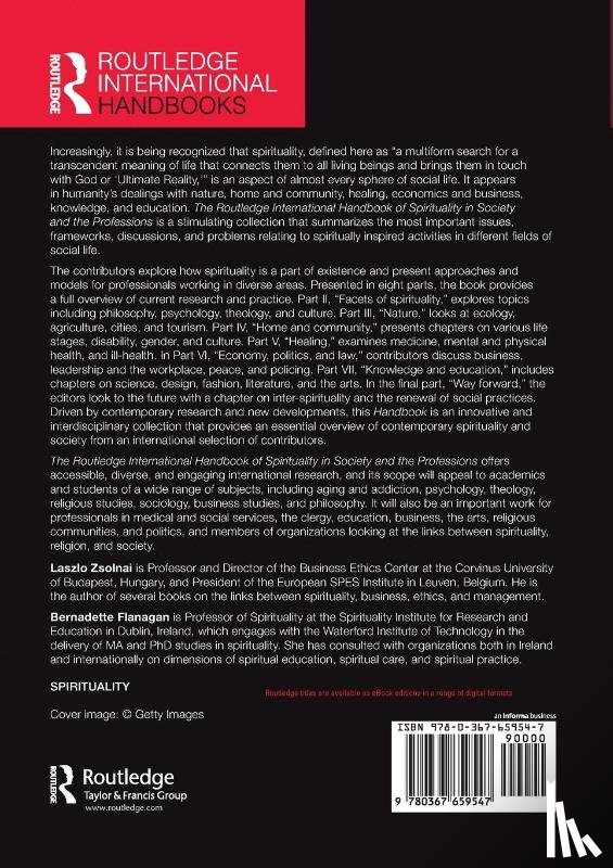 - The Routledge International Handbook of Spirituality in Society and the Professions
