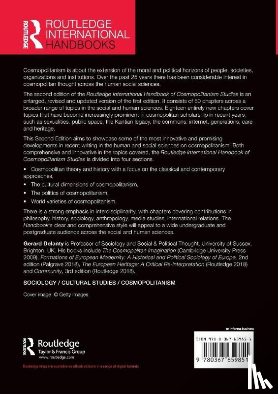  - Routledge International Handbook of Cosmopolitanism Studies