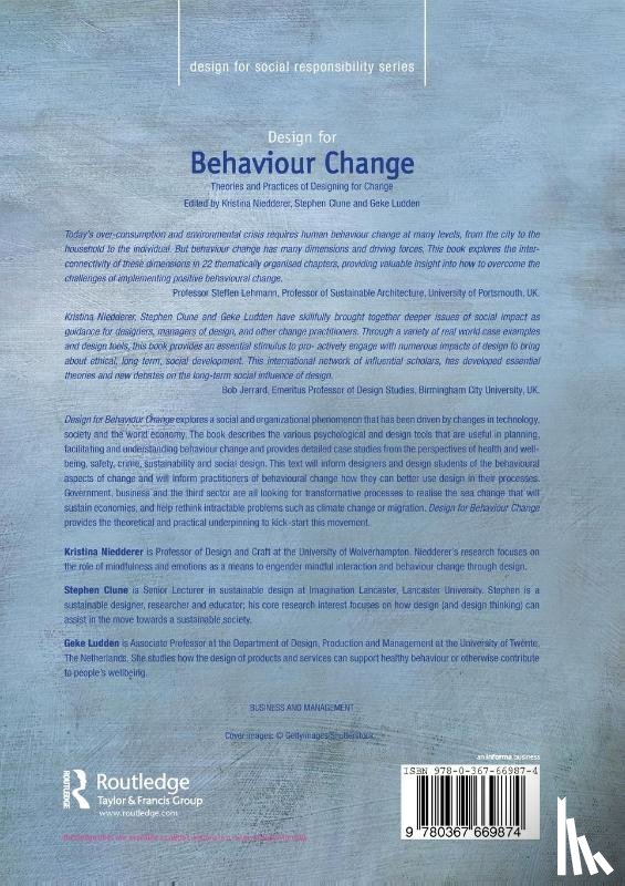  - Design for Behaviour Change
