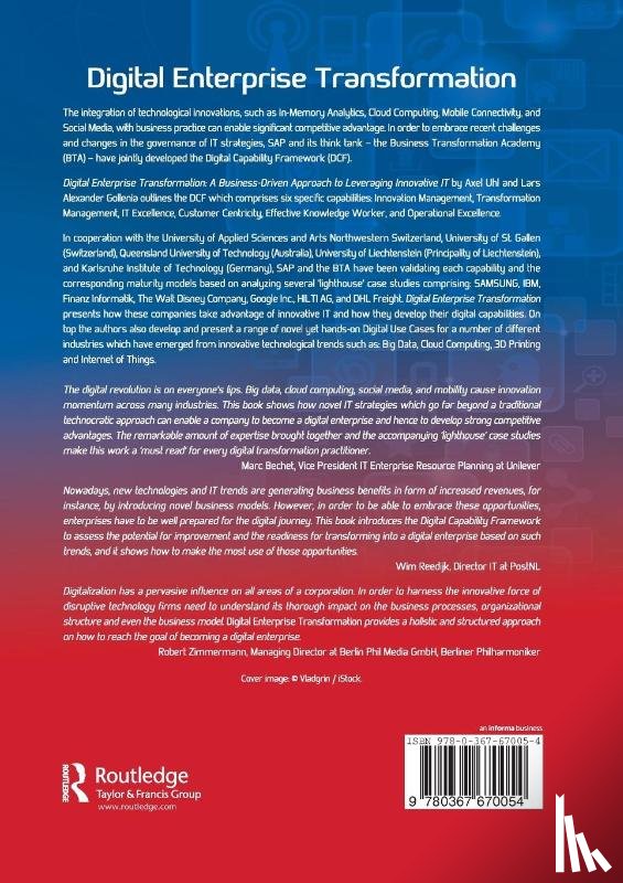 Uhl, Axel, Gollenia, Lars Alexander - Digital Enterprise Transformation