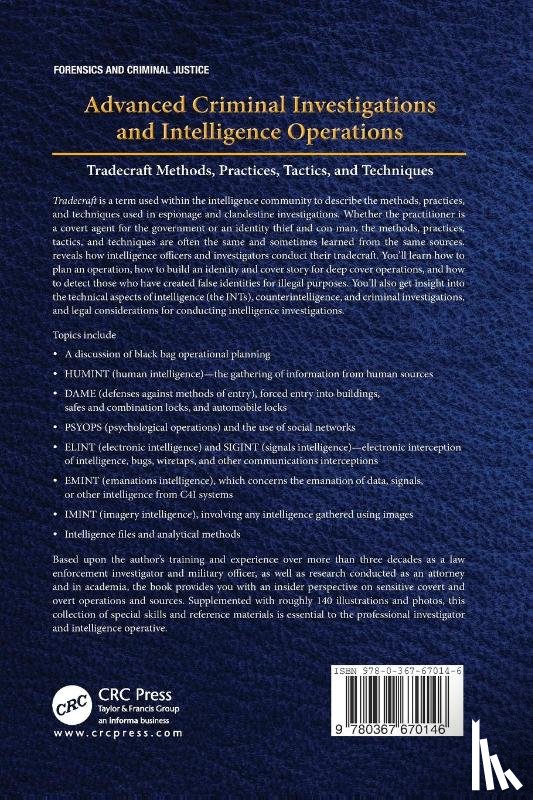 Girod, Robert J - Advanced Criminal Investigations and Intelligence Operations