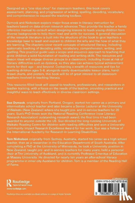 Dymock, Sue (University of Waikato, Nicholson, Tom (Massey University - Teaching Literacy Effectively in the Modern Classroom for Ages 5–8
